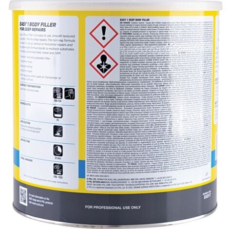 U-POL Easy One Smooth Body Filler 3L