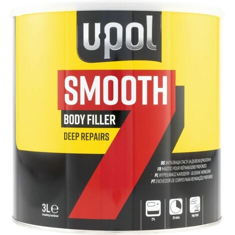 U-POL SM/7 Smooth Seven Light Grey Body Filler 3L