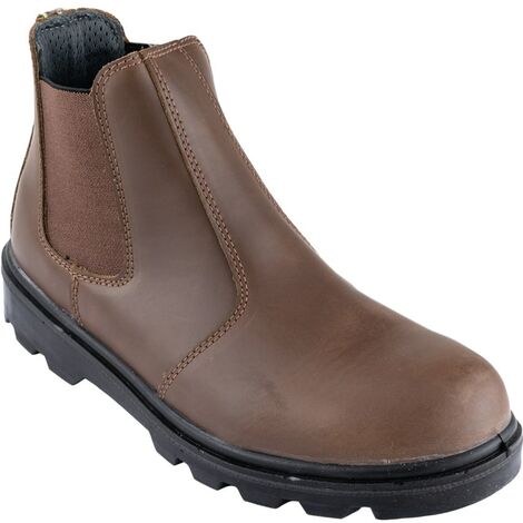 Halo Dealer Boot Brown S3 SRC Size 4