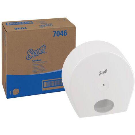 Scott 7046 Scott Control Toilet Tissue Dispenser Centrefeed Plastic