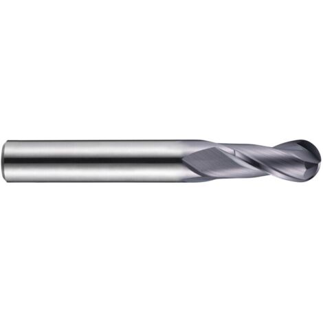 Dormer S501 8.00MM Carbide 2 Flute Ball Nosed Short Series Slot Drill ...