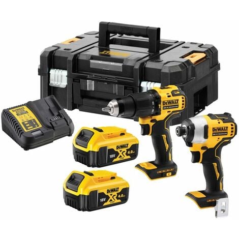 DeWalt DCK2062M2T XR Brushless Compact Twin Pack 18V 2 X 4.0AH Li-ion