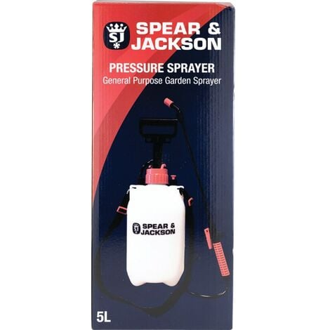 Spear & Jackson 5LPAPS 5L Pump Action Pressure Sprayer
