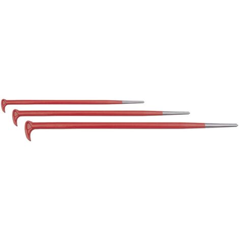 Kennedy Rolling Head Pry Bar Set (3 Piece)