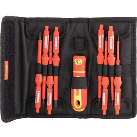 Kennedy Electricians Screwdriver Set, Set of 10