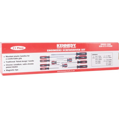 Kennedy Screwdriver Set, Set of 11