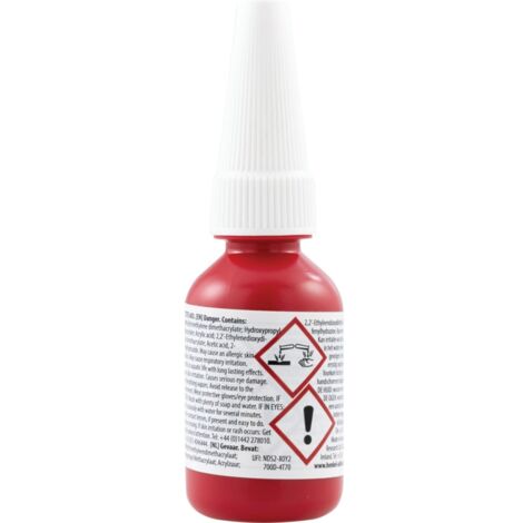Loctite Retainer, High Strength, 10ml