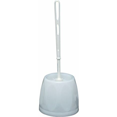 Cotswold Plastic Turks Head Toilet Brush Holder Set