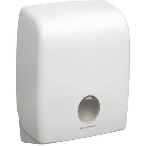 Aquarius C Fold Hand Towel Dispenser 6954 - 1 x White Paper Towel Dispenser