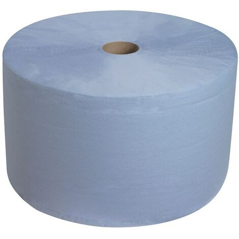 Wypall 7425 Industrial Wiping Paper L30 Jumbo Roll, 3 ply, Blue (1 roll x 750 sh