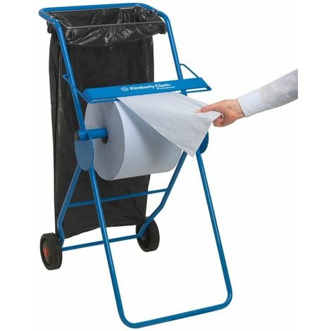 Wypall 7425 Industrial Wiping Paper L30 Jumbo Roll, 3 ply, Blue (1 roll x 750 sh