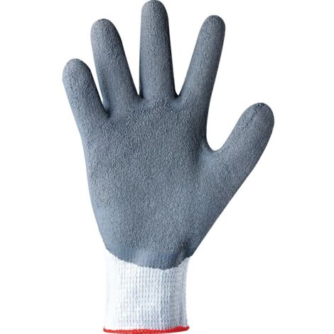 Showa 451 Thermo Palm-side Coated Grey Grip Gloves - Size 7