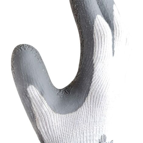 Showa 451 Thermo Palm-side Coated Grey Grip Gloves - Size 7