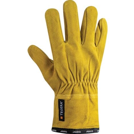 Ejendals Tegera 17 Yellow Heat Resistant Gloves - Size 8