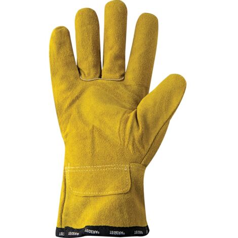 Ejendals Tegera 17 Yellow Heat Resistant Gloves - Size 8