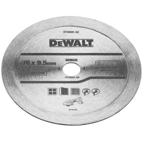 DeWalt DT20591 Diamond Tile Blade 76mm