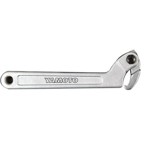 Yamoto Imperial, Hook & Pin Spanner Set, 3/4 - 4 3/4in., Set of 8, Chrome  Vanadium Steel 5829100K