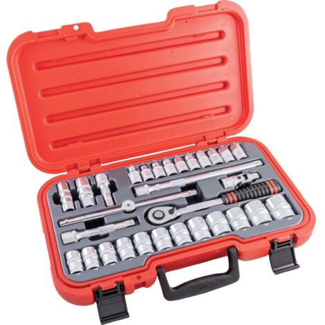 Kennedy-Pro MM Single Hex Socket Set 1/2 Square DR 30 Piece