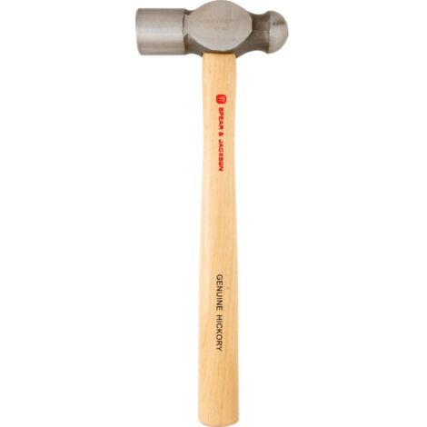 Spear & Jackson Hickory Shaft Ball Pein 48oz Hammer