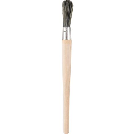 Kennedy Round Sash Brush, Natural Bristle, No.6