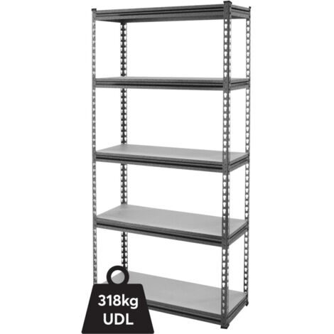 Matlock 5 Shelf Rack 1230X610X1830MM 318kg Per Shelf