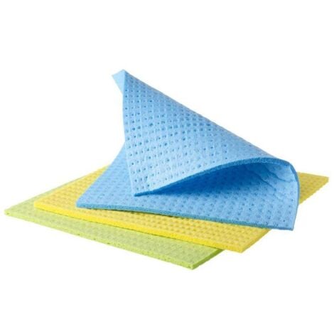 Spontex Specialist Sponge Cloth Assorted Colours, Pack of 10