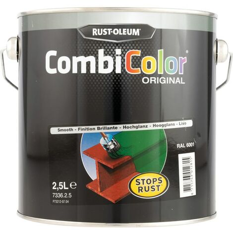 Rust-oleum 7336 Combicolor Emerald Green Metal Paint - 2.5LTR