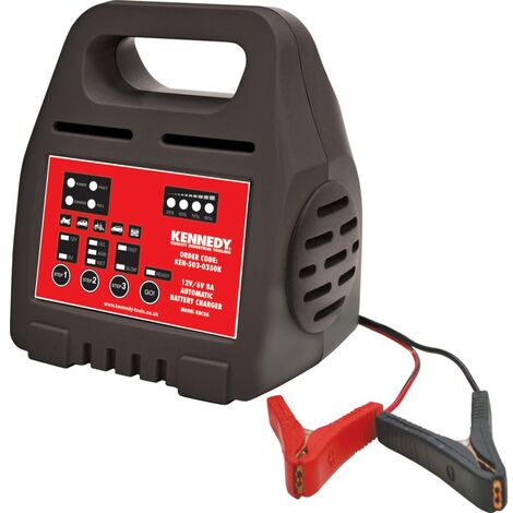 Kennedy 12V/6V 8A Intelligent Automatic Battery Charger
