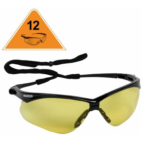 Jackson Safety® V30 Nemesis™ VL Safety Eyewear with Neck Cord