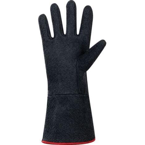Showa 8814 CharGuard Black Heat Resistant Gloves - Size 9