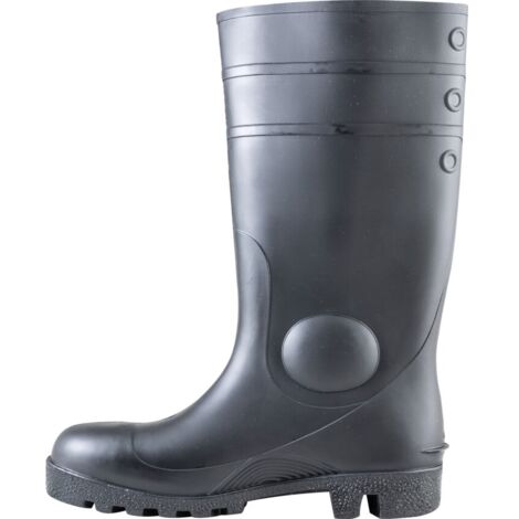 Dunlop 142PP Protomaster Wellington Boot Black Size-11 (46)