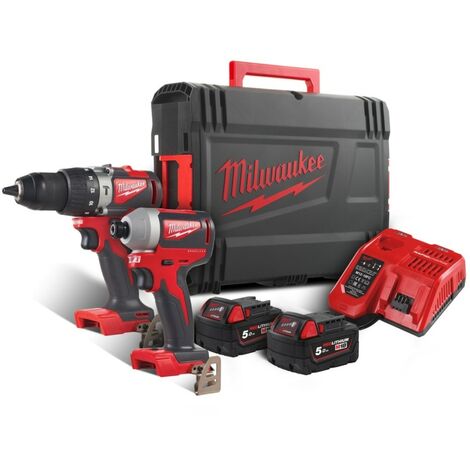 Milwaukee 18v m18 2025 brushless twin pack