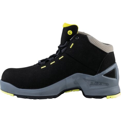 uvex 8545/8 Black Safety Boots - Size 13