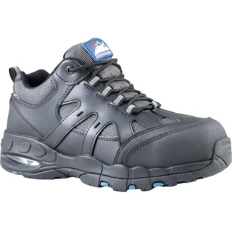 Himalayan 4041 Air Bubble Black Safety Trainers - Size 3