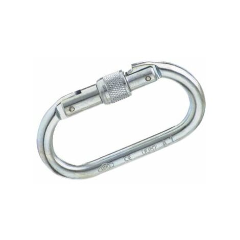 11MM Zinc Plated Carbine Hook With Eyelet - Marine Snap Gate Rope Karabina  BZP