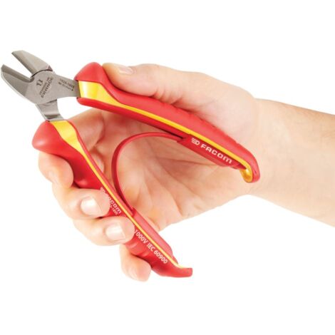 Facom VDE Diagonal Cutting Pliers, 1000V, 160mm