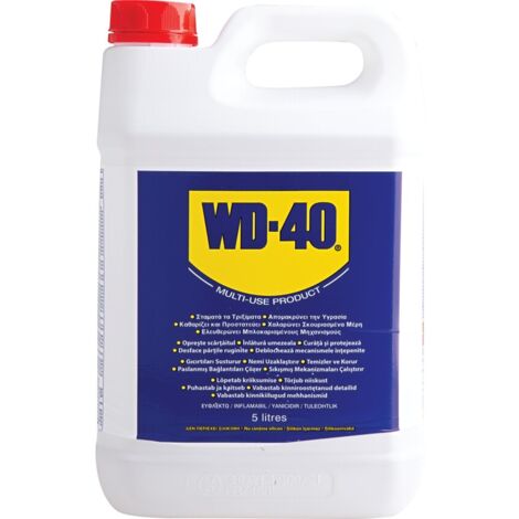 WD40 Multi Maintenance Sprayable Lubricant Liquid 5 Litre WD-40 441047