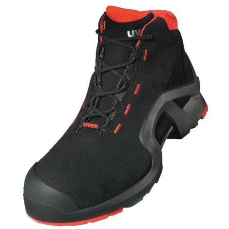 uvex 8517/2 Black Safety Boots - Size 7