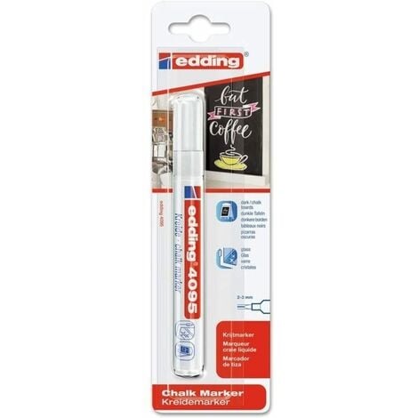 Markal Valve Action Liquid Paint Marker with 1/8 Bullet Tip, White (Pack  of 12)