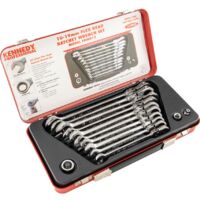 Facom 64C.J2 Quatro Ratcheting Spanner Set Metric FCM64CJ2