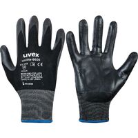 uvex 6605 Unilite Black Gloves Size 10 - Black