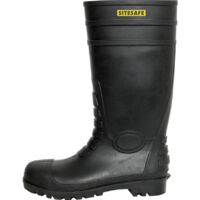 Sitesafe Safety Wellington Boot CLASS-S5 Black Size-3