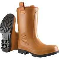 Dunlop C462743 Purofort Rig-air Brown Rigger Boots - Size 12 (47)