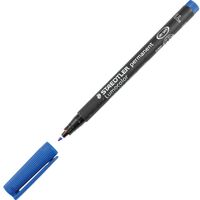 Staedtler 318 Lumocolor Permanent Pen 0.6MM Fine Tip - (Wallet-4)