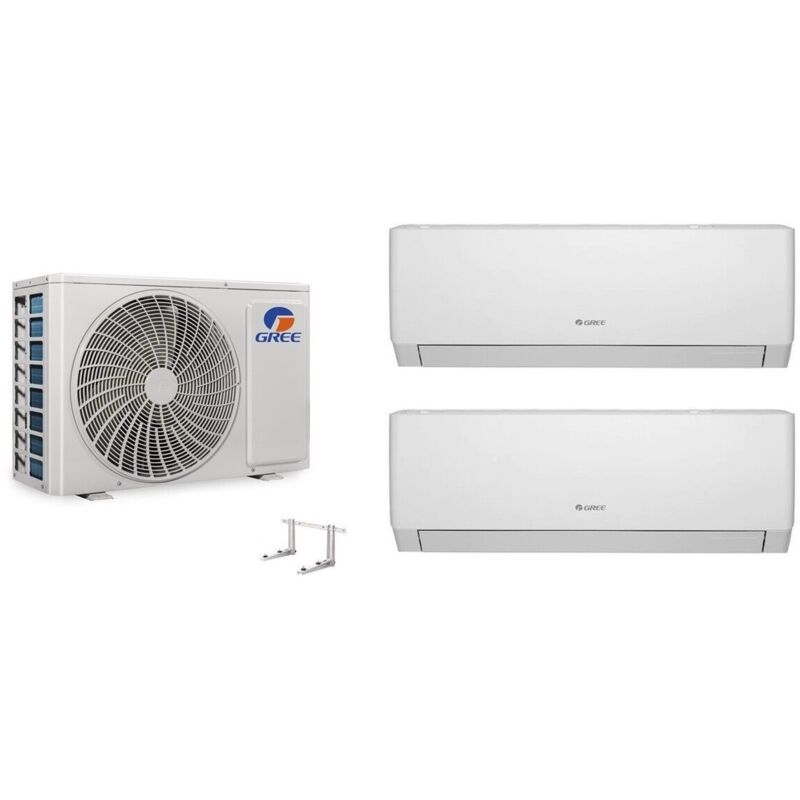 Climatiseur Réversible Gree PULAR 24000 BTU – Wifi – Convertisseur R32 – Blanc