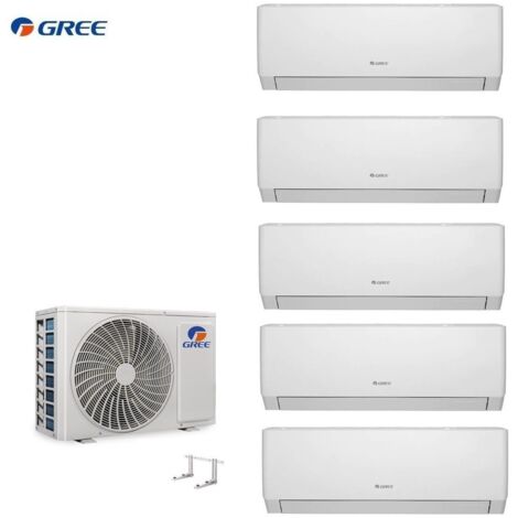 GREE Pular Shiny MultiSplit 5 Räum 5x3,5kW Ag 12,1 kW WiFi Klimaanlage R32