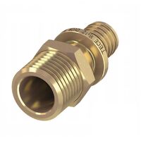 TECE Flex Übergang mit AG 20x1/2" Messing DVGW Fittings