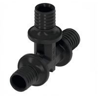 TECE Flex T-Stück reduziert 25x16x16 PPSU DVGW Fittings