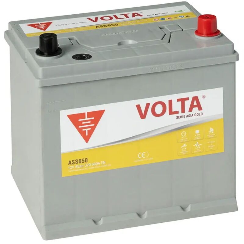 Batería de Coche VOLTA Start Stop EFB 80Ah 740A SS800D