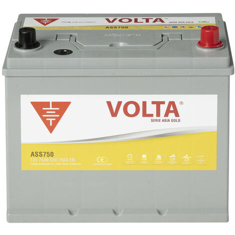 Batería de Coche Start Stop EFB 75Ah 730 A EN Volta SS750D